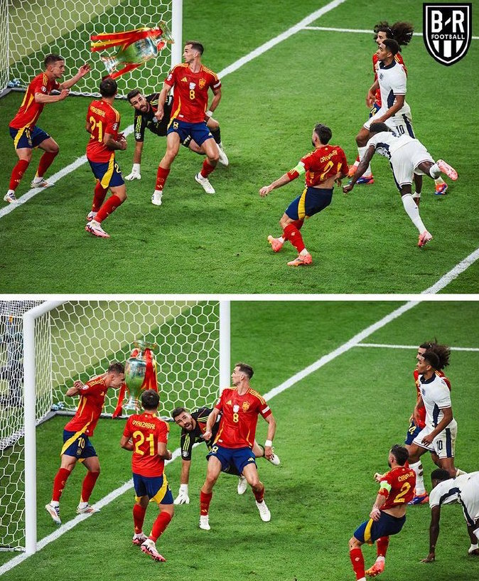 欧洲杯首轮比赛开幕，球员实力碾压对手取得胜利的简单介绍