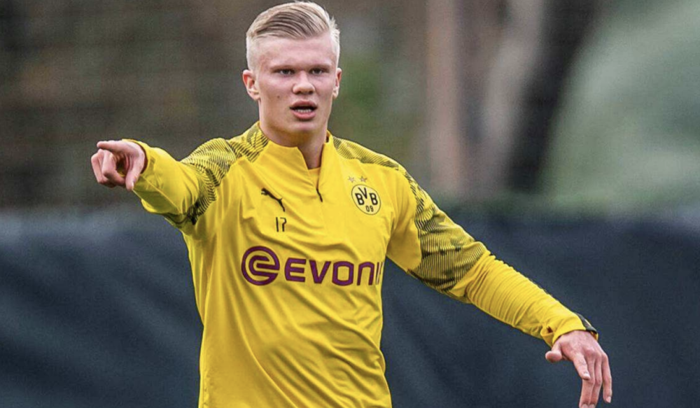 哈兰德梅开三度，多特轻松取胜