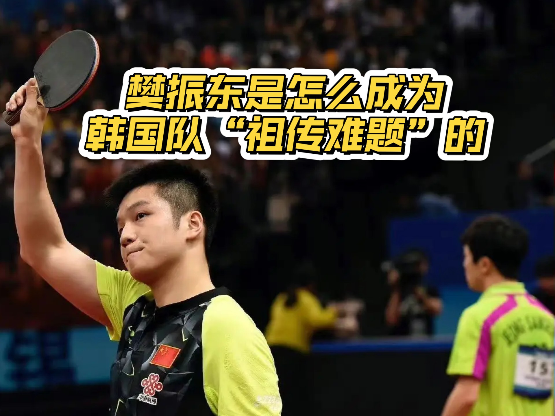 韩国队翻盘中国队，樊振东关键制胜